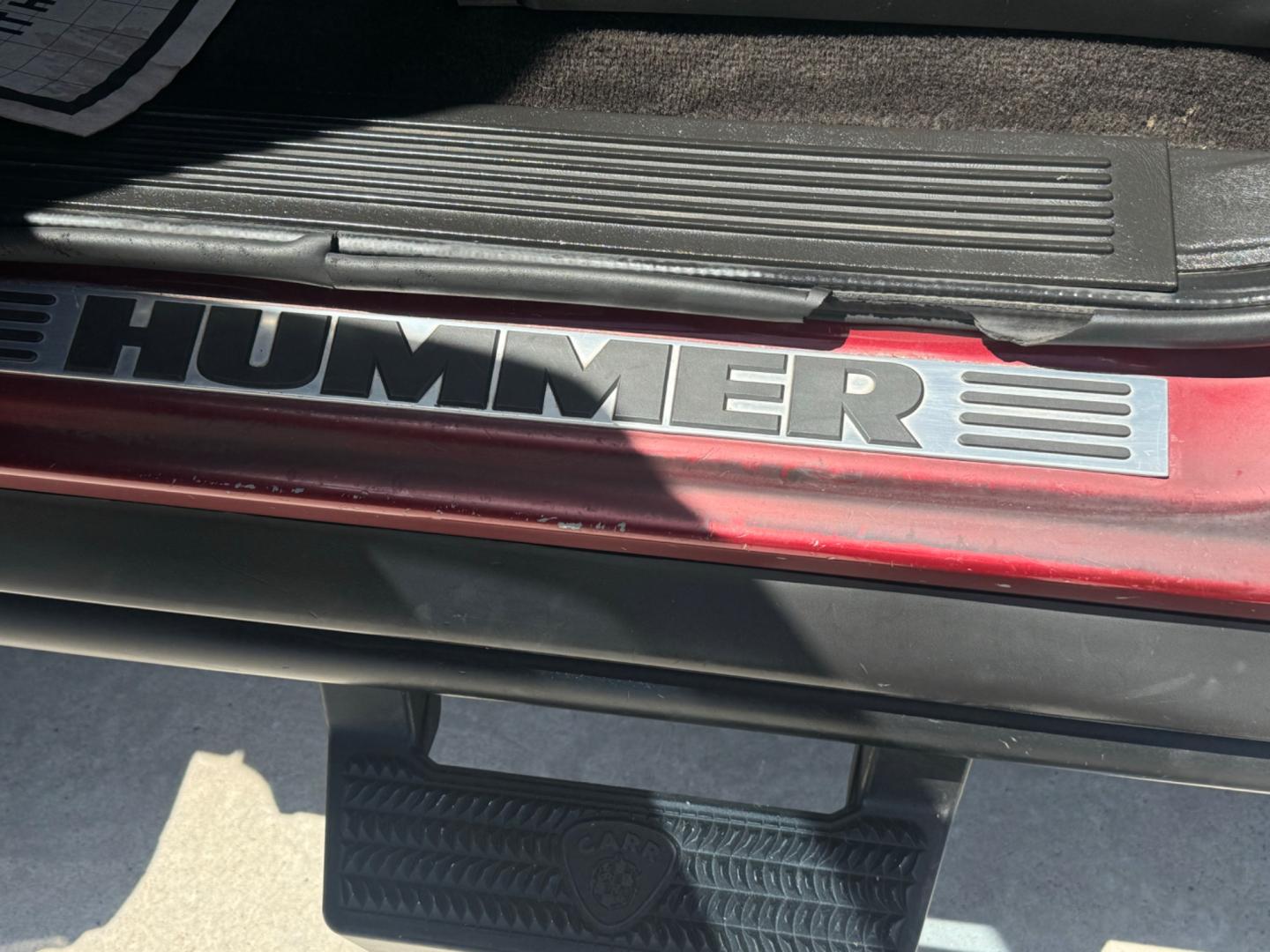 2005 Red /black Hummer H2 SUT , located at 2190 Hwy 95, Bullhead City, AZ, 86442, (928) 704-0060, 0.000000, 0.000000 - 2005 Hummer H2 SUT. only 92k miles. 6.0 V8 4 wheel drive. New transmission with warranty. New shocks. lots of extras .onstar. backup camera, custom stereo. fabtech 6 in lift with 40 in tires. Big Bad Hummer. $22900. Free and clear title. - Photo#19